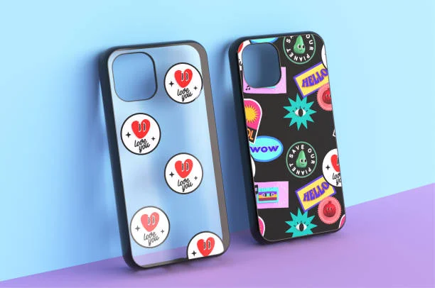 vitrina de fundas personalizadas para teléfonos